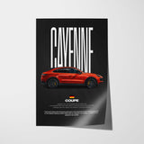 Cayenne Car Poster