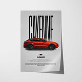 Cayenne Car Poster