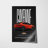 Cayenne Car Poster