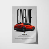 Cayenne Car Poster