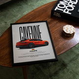 Cayenne Car Poster