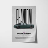 Phantom VIII Series II Car Poster