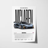 McLaren Senna Poster