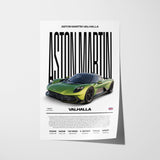 Aston Martin Valhalla Poster