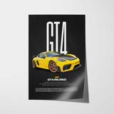 Cayman GT4 RS Car Poster