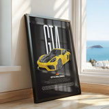 Cayman GT4 RS Car Poster