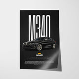 M340i Car Poster
