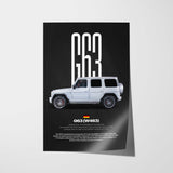 G63 W463 Car Poster