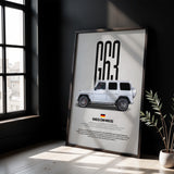 G63 W463 Car Poster