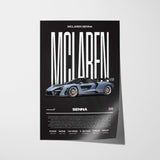 McLaren Senna Poster