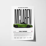 McLaren 765LT Spider Poster