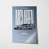 McLaren Senna Poster