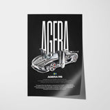 Agera RS Car Poster
