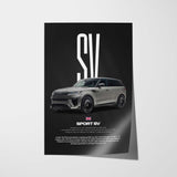 Sport SV Car Poster