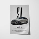 Sport SV Car Poster
