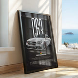 AMG C63S Car Poster