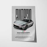 GranTurismo Modena Car Poster