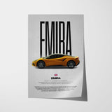 Emira Car Poster