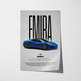 Emira Car Poster