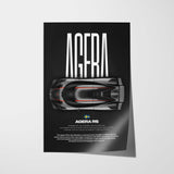 Agera RS Car Poster