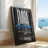 Emira Car Poster