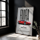 Emira Turbo Car Poster