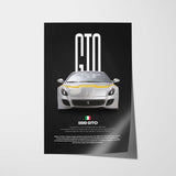 599 GTO Car Poster