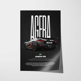 Agera RS Car Poster