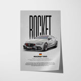 Rocket 900 Car Poster
