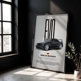 190E 2.5-16 Evolution II Car Poster