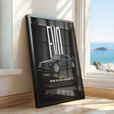 190E 2.5-16 Evolution II Car Poster