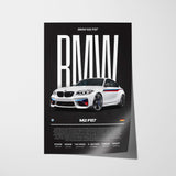 BMW M2 F87 Poster