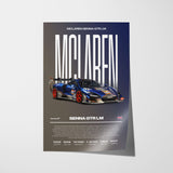 McLaren Senna GTR LM Poster