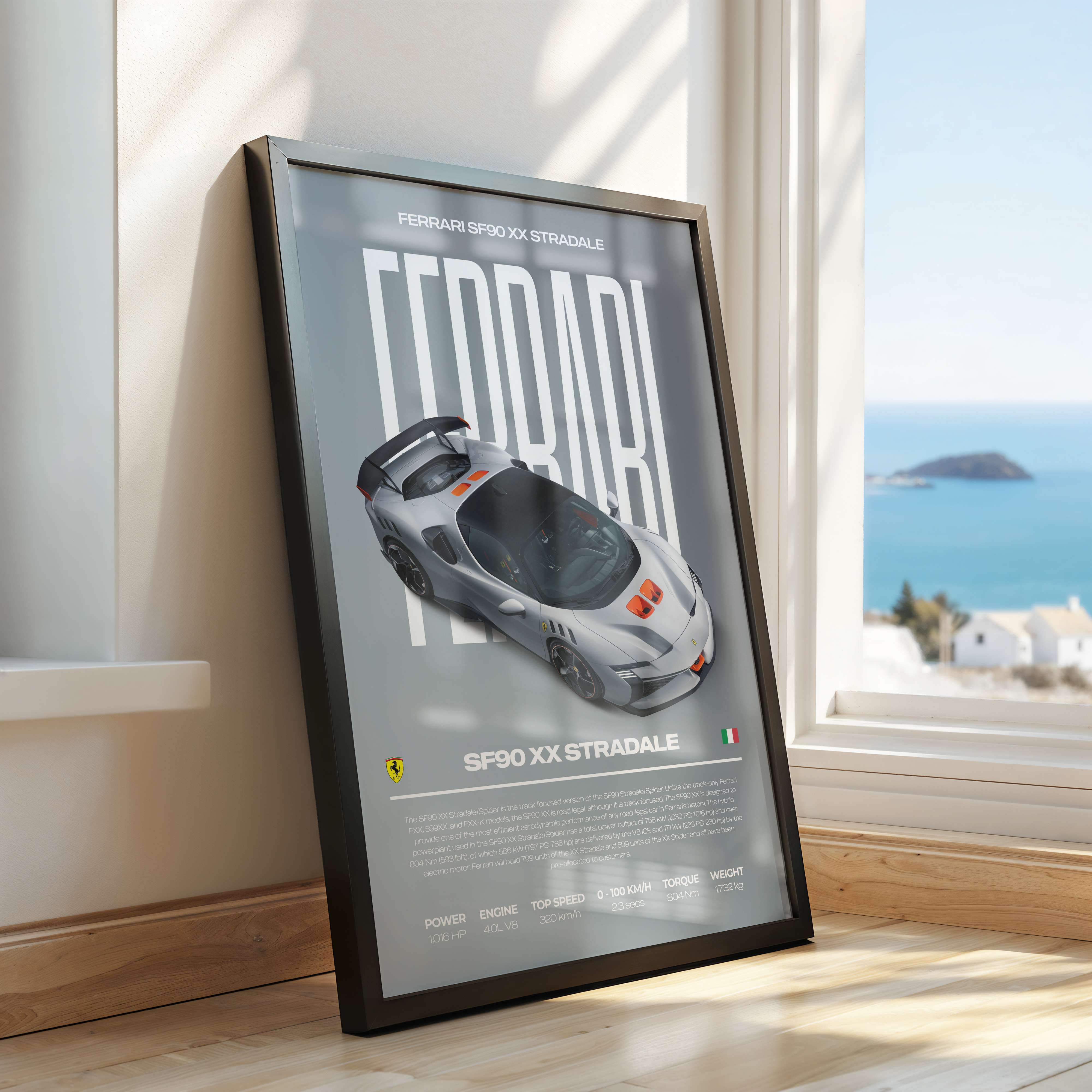 Ferrari SF90 XX Stradale Poster