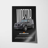 800 Widestar Car Poster