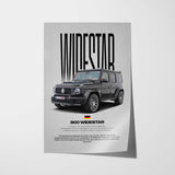 800 Widestar Car Poster