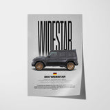 800 Widestar Car Poster