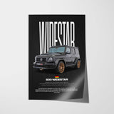 800 Widestar Car Poster