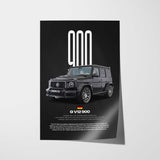 G V12 900 Car Poster