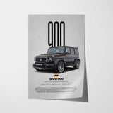 G V12 900 Car Poster
