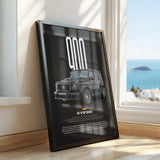 G V12 900 Car Poster