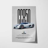 CC850 Car Poster