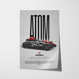 Atom 4 Car Poster