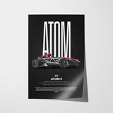 Atom 4 Car Poster