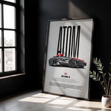 Atom 4 Car Poster