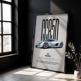 CC850 Car Poster