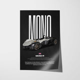 Mono R Car Poster