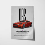 DBS Carbon Edition Car Poster