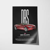 DBS Volante Car Poster