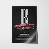 DBS Volante Car Poster